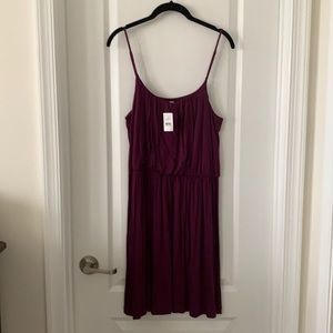 NWT LOFT Purple Sundress Size Small